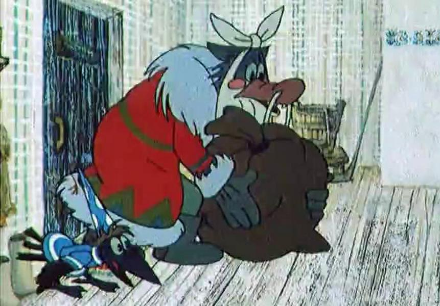 Аудиосказка Дед Мороз и серый волк
