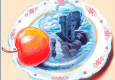 Серебряное блюдечко и наливное яблочко