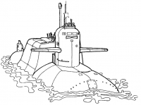 Раскраски из категории Военные корабли