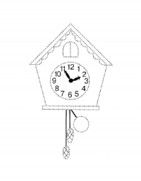Часы-раскраска Соломон «спящий зайка» 24.5 х 23.5 х 0.3 см